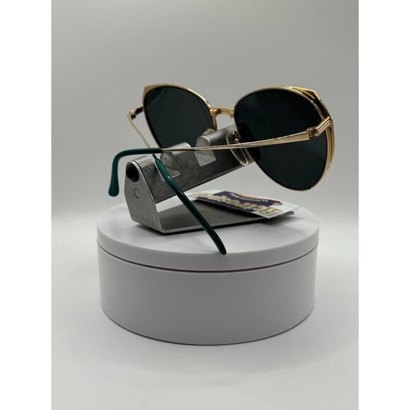True Vintage Oversize Sunglasses NOS Butterfly Style G15 Lens Oleg Cassini 551.2